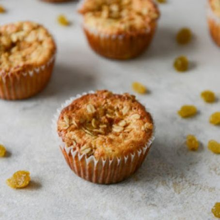 Raisin-Oat Orange Muffins