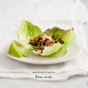 Stir Fried Wild Mushroom Lettuce Wraps