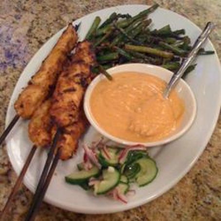 Marty's Thai Chicken Satay