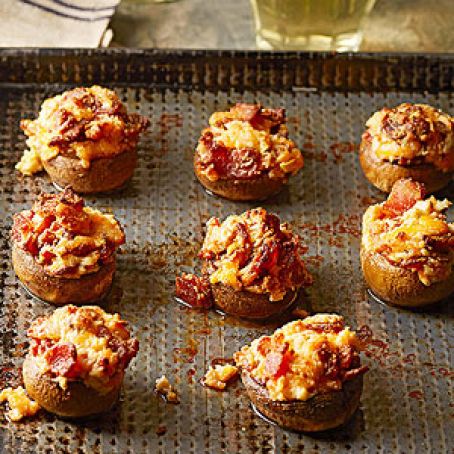 Bacon-Stuffed Mushrooms