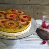 Pineapple Upside down Ice Cream Cake