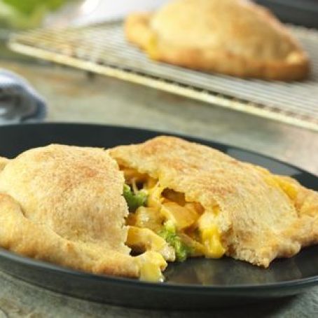 Cheesy Chicken and Broccoli Pockets