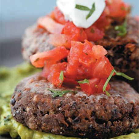 Black Bean Skillet Cakes