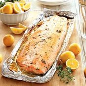 Barbecued Salmon