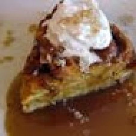 Pumpkin Bread Pudding With Caramel Sauce