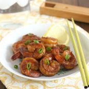 Shrimp with Spicy Garlic Sauce