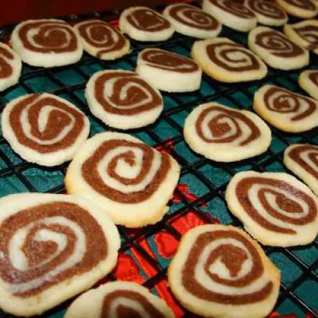 Chocolate Pinwheel Cookies