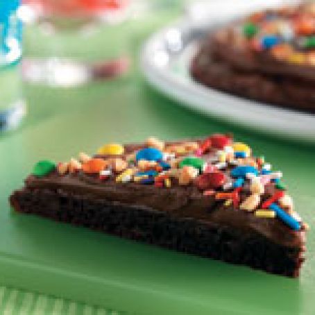 Brownie Pizza