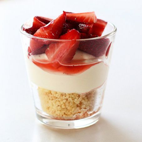 CHEESECAKE IN A GLASS