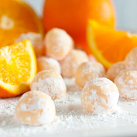 Orange Creamsicle Truffles