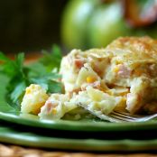 Creamy Scalloped Potatoes with Ham