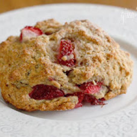Low Fat Strawberry Scones