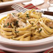 Browned Butter Chicken Fettuccine