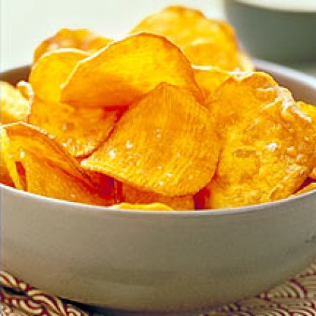 Baked Sweet Potato Chips
