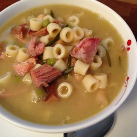 Tuscan Bean and Ham Soup