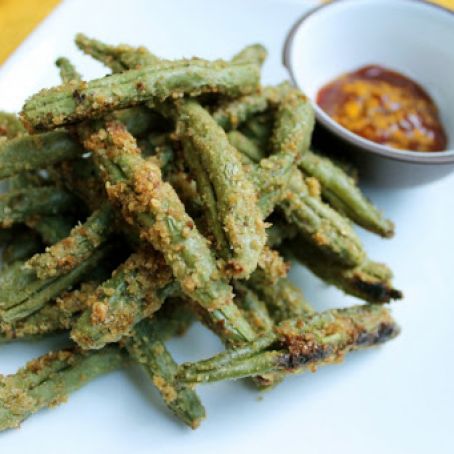 GREEN BEAN FRIES [VEGAN], SUPER FLAX