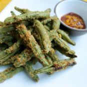 GREEN BEAN FRIES [VEGAN], SUPER FLAX