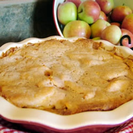 Easy Swedish Apple Pie