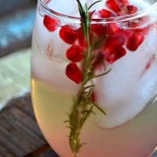 Beverage - Pomegranate & Rosemary White Sangria