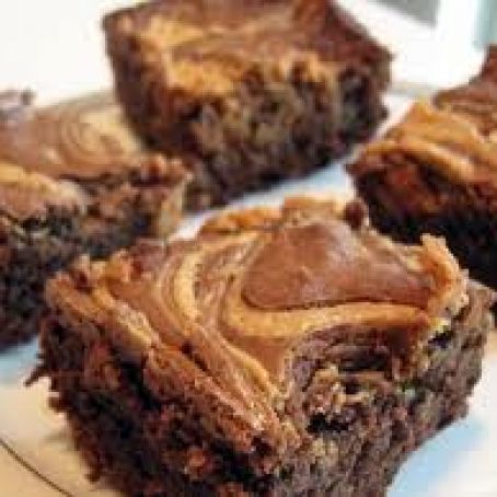 Marbled Peanut Butter Brownies