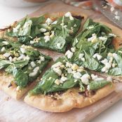 Fresh Spinach & Gruyère Pizza