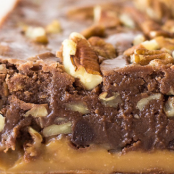 Caramel Turtle Fudge