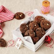 Chocolate Mint Sparkler Cookies