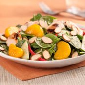 Mandarin and Almond Grilled Chicken Salad
