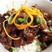 Crispy Orange Beef with Broccoli