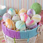 Marbled Easter Egg Truffles