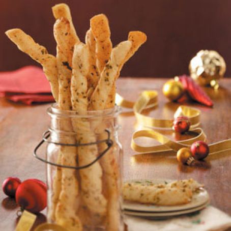 Breadsticks: Italian Garlic Parmesan