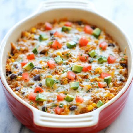Quinoa Enchilada Casserole