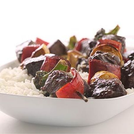 Beef and Broccoli Kabobs