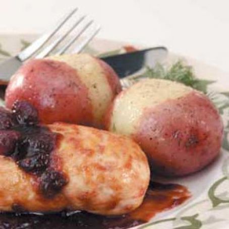 Horseradish Dill Potatoes for 2