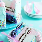Birthday Party Ice Cream Cake