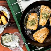 Seared Cod with Potato and Chorizo Hobo Packs