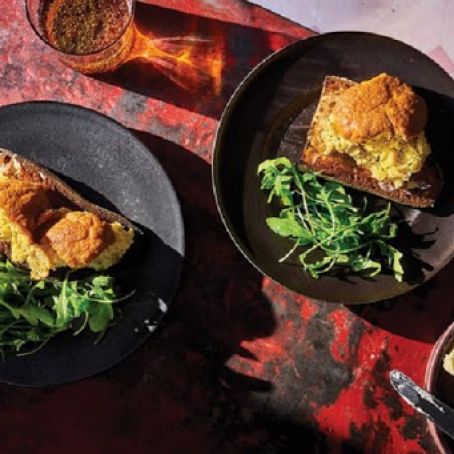 Amalia’s Goat-Cheese Soufflazy