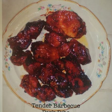 Tender Barbecue Pork Ribs