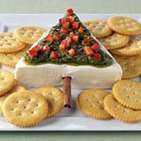 Philadelphia Pesto Christmas Tree