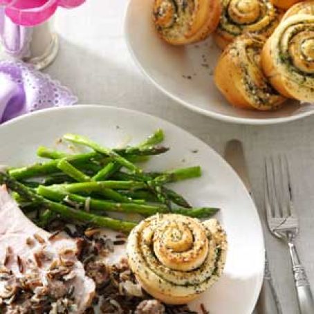 Herb-Swirled Rolls
