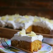 Pineapple Pumpkin Tres Leches Cake