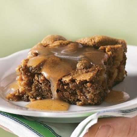 Apple Pudding Cake with Cinnamon