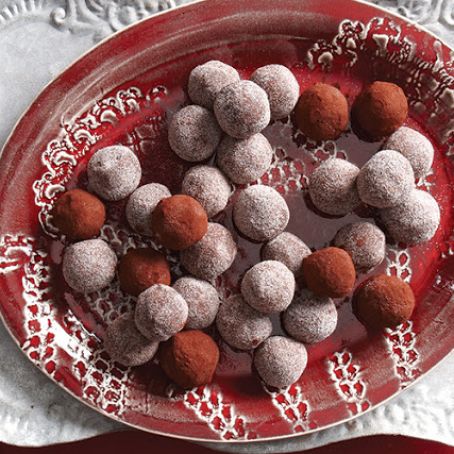 Chocolate-Chile Truffles by Rick Bayless