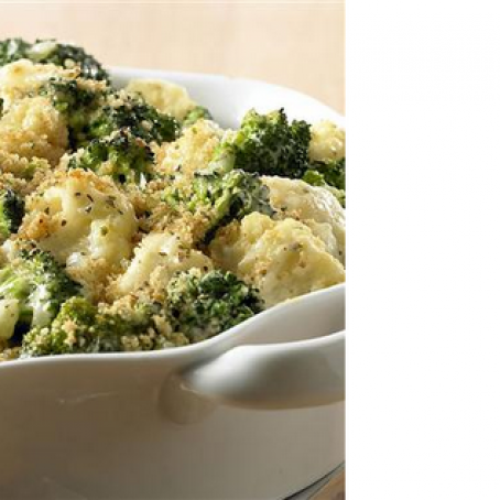 Broccolie Cauliflower Casserole