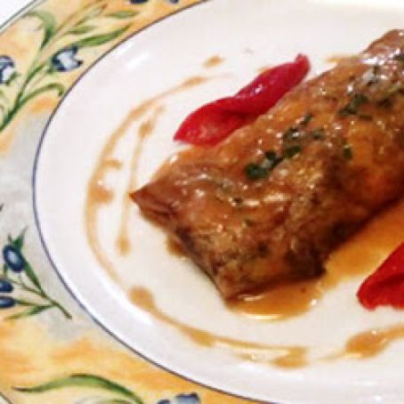 CRUNCHY PASTA WITH MUSHROOMS AND PRAWN TAILS  PASTA CRUIXENT AMB BOLETS I CUES DE GAMBA  PASTA CRUJIENTE CON SETAS Y COLAS DE GAMBA