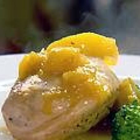 Savory Peach Chicken
