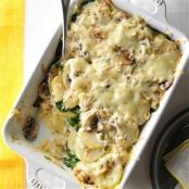 Scalloped Potatoes with Mushrooms Recipe