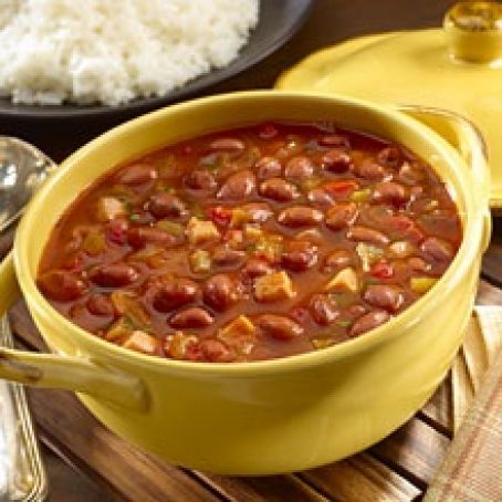 Habichuelas Guisadas –Stewed Red Beans