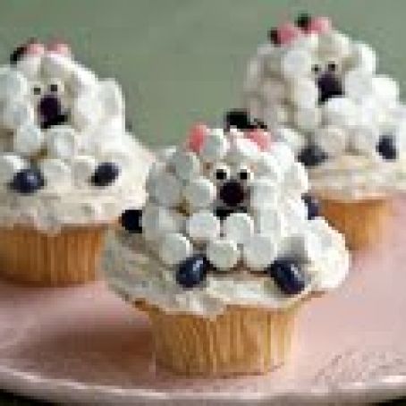 Little Lamb Cupcake