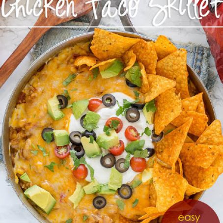 Mexican Chicken Taco Skillet